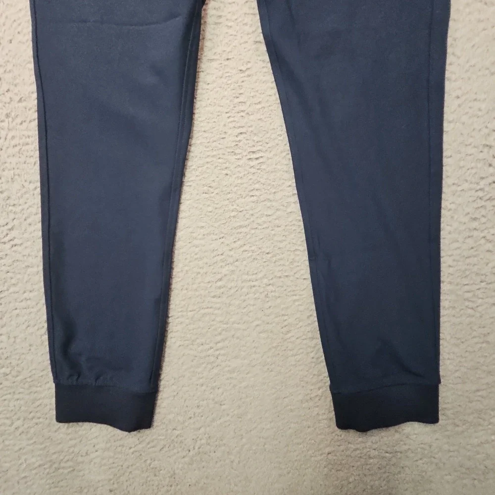 Birddogs Joggers Mens M Blue Athletic Tech Performance Pants Lined Boom Preppy